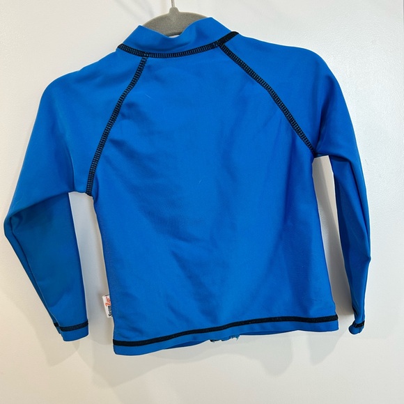 SwimZip Full Zip RashGuard (Size 6-12) - Picture 3 of 5